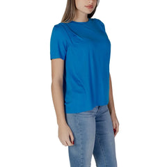 B.Young Blue Modal T-Shirt - IT40|S - T-Shirts