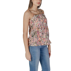 B.Young Multicolor Cotton Top - Tank Tops
