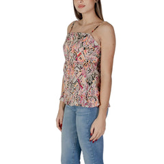 B.Young Multicolor Cotton Top - Tank Tops