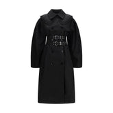 Ganni Black Nylon Coat