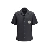 Dolce & Gabbana Black Cotton Shortsleeve Shirt