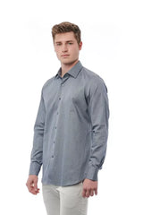 Bagutta Black Cotton Men Shirt - Shirts