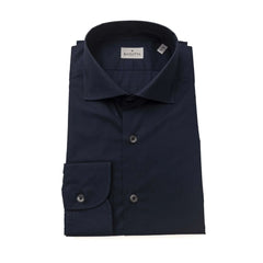 Bagutta Blue Cotton Men Shirt - Shirts