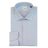 Bagutta Blue Cotton Men’s Shirt - Shirts