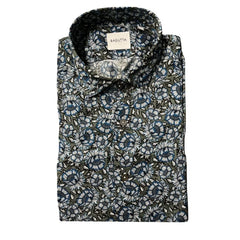 Bagutta Multicolor Cotton Men Shirt - M - Shirts