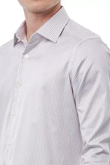 Bagutta White Cotton Men’s Shirt - Shirts
