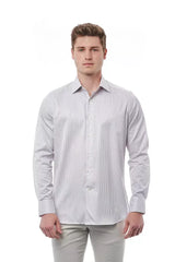 Bagutta White Cotton Men’s Shirt - Shirts