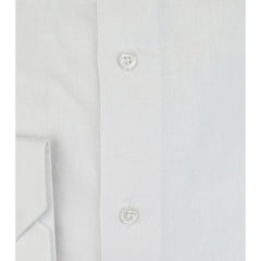 Bagutta White Linen Men Shirt - IT41 | L - Shirts
