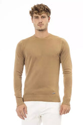 Baldinini Trend Beige Modal Men Sweater - Sweaters