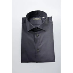 Baldinini Trend Black Cotton Shirt