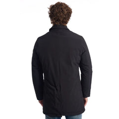 Baldinini Trend Black Polyester Jacket - XXL - Overcoats