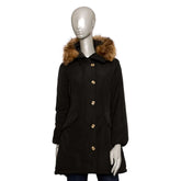 Baldinini Trend Black Polyester Women Jacket - Overcoats