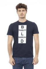 Baldinini Trend Blue Cotton Men T-Shirt - XS - T-Shirts