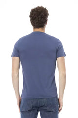 Baldinini Trend Blue Cotton Men T-Shirt - XS - T-Shirts