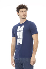 Baldinini Trend Blue Cotton Men T-Shirt - XS - T-Shirts