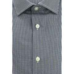 Baldinini Trend Blue Cotton Men’s Shirt
