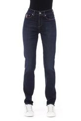 Baldinini Trend Blue Cotton Women Jeans - Jeans