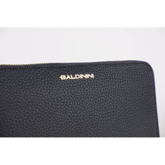 Baldinini Trend Elegant Leather Zip Wallet - Timeless Accessory - Wallets