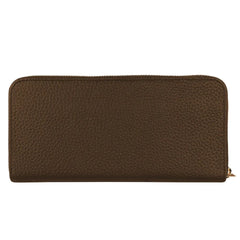 Baldinini Trend Exquisite Leather Zip Wallet in Brown - Wallets