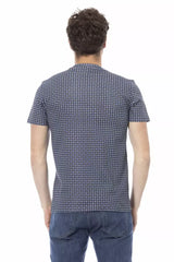 Baldinini Trend Gray Cotton Men T-Shirt - S - T-Shirts