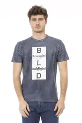 Baldinini Trend Gray Cotton Men T-Shirt - XS - T-Shirts