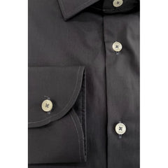 Baldinini Trend Gray Cotton Shirt