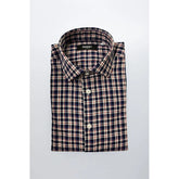 Baldinini Trend Multicolor Cotton Men Shirt