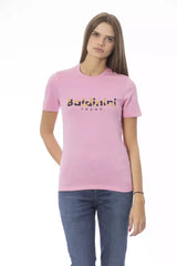 Baldinini Trend Multicolor Cotton Women T-Shirt - T-Shirts