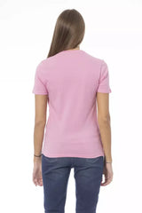 Baldinini Trend Multicolor Cotton Women T-Shirt - T-Shirts
