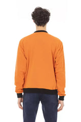 Baldinini Trend Orange Cotton Men Sweater - Sweatshirts