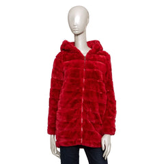Baldinini Trend Red Polyester Women’s Jacket - Coats & Jackets
