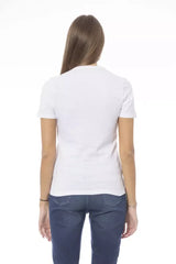 Baldinini Trend White Cotton Women T-Shirt - T-Shirts