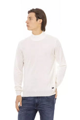 Baldinini Trend White Fabric Men Sweater - Sweaters