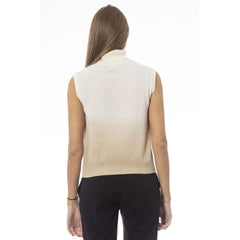Baldinini Trend White Wool Women Sweater - M - Sweaters