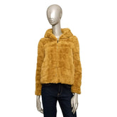 Baldinini Trend Yellow Polyester Women Jacket - Coats & Jackets