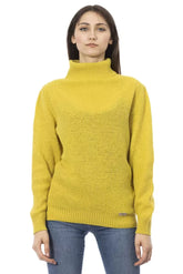 Baldinini Trend Yellow Wool Women Sweater - Sweaters