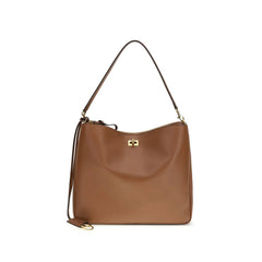 Balenciaga Béžová kožená kabelka Bos Taurus