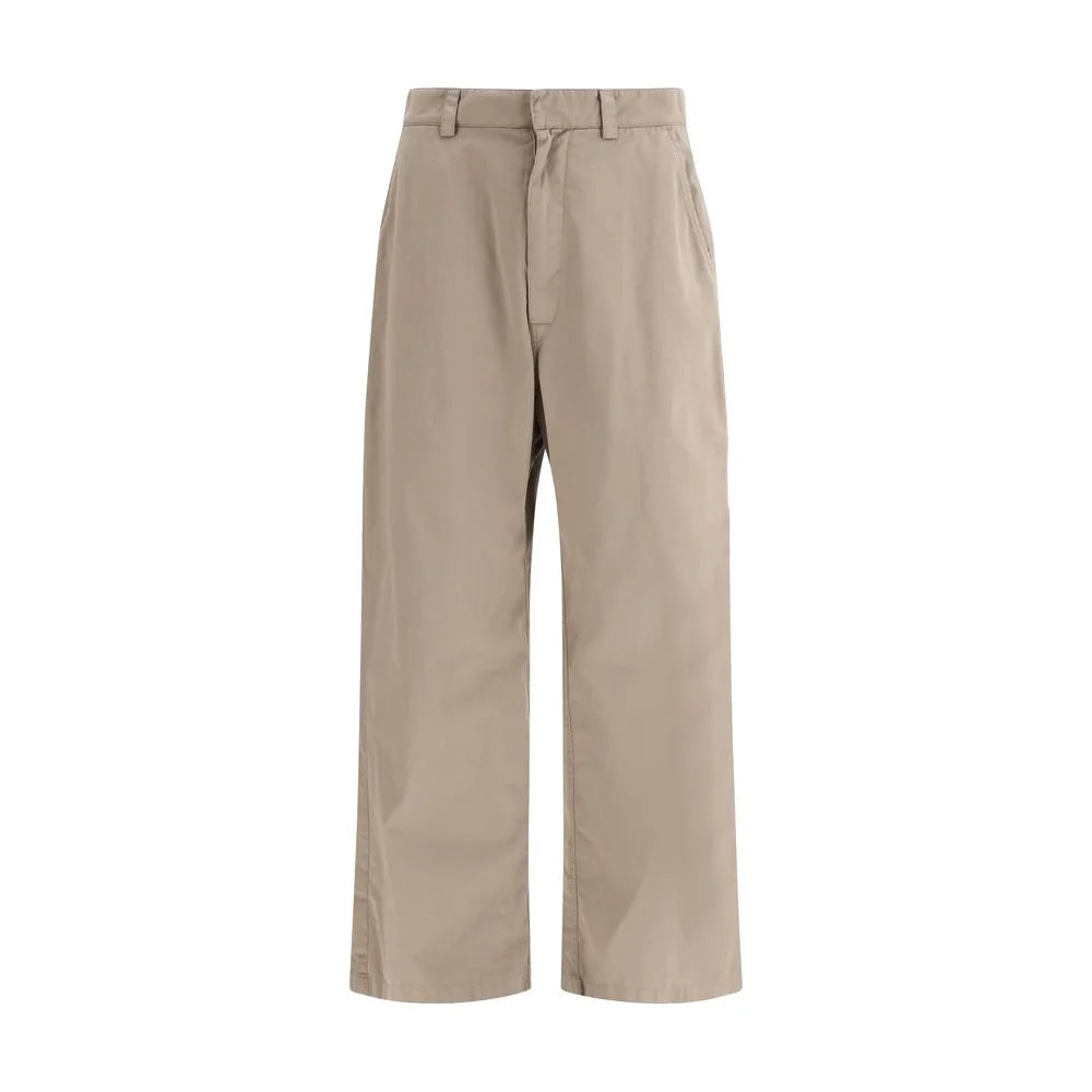 Balenciaga Beige Cotton Casual Pants