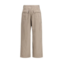 Balenciaga Beige Cotton Casual Pants