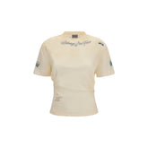 Balenciaga Beige Cotton T-Shirt