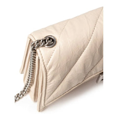 Balenciaga Beige Leather Shoulder Bag - Shoulder Bags