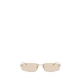 Balenciaga Beige Metal Sunglasses