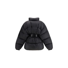 Balenciaga Belted Hourglass Short Puffer - M - Puffer Jackets