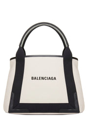 Balenciaga Bicolor Canvas Tote Bag