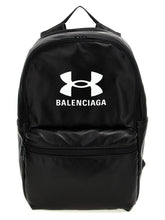 Balenciaga Bicolor Lamb Leather Backpack