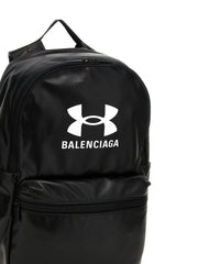 Balenciaga Bicolor Lamb Leather Backpack