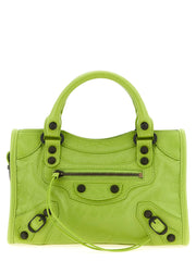 Balenciaga Bicolor Lamb Leather Handbag