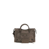 Balenciaga Bicolor Handväska i Lammulls-Ovis Aries