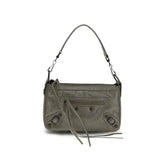 Balenciaga Bicolor Lamb Ovis Aries Aries Shoulder Bag