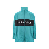 Balenciaga Bicolor Polyamide Shell Jacket - S